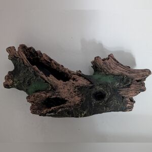 Decorative Faux Wood Aquarium Ornament